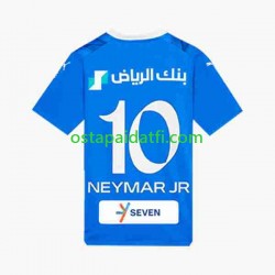 Miehet Kotipeli Jalkapallopaidat 2023-2024 Al-Hilal Neymar JR 10 Lyhythihainen