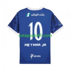Miehet Kotipeli Jalkapallopaidat 2024-2025 Al-Hilal Neymar JR 10 Lyhythihainen