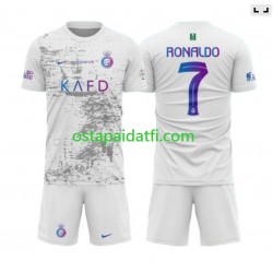 Al-Nassr Lapset Kolmaspeli Jalkapallopaidat 2023-2024 Ronaldo 7 Lyhythihainen