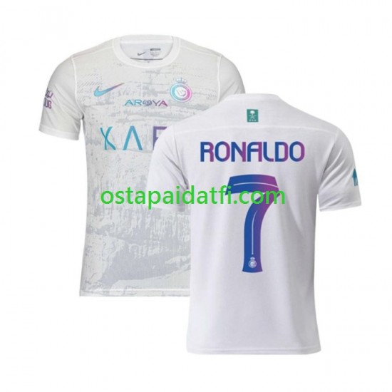 Al-Nassr Miehet Kolmaspeli Jalkapallopaidat 2023-2024 Ronaldo 7 Lyhythihainen
