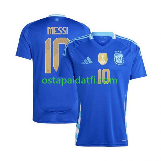 Argentiina Miehet Vieraspeli Jalkapallopaidat Lionel Messi 10 Copa America 2024 Lyhythihainen