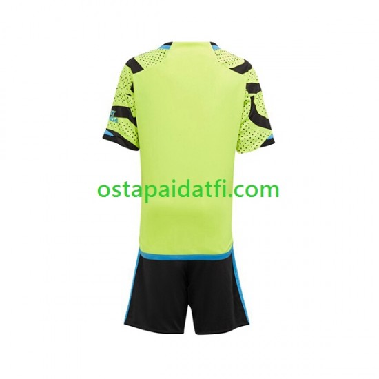 Arsenal Lapset Vieraspeli Jalkapallopaidat 2023-2024 Lyhythihainen