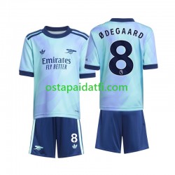 Arsenal Lapset Kolmaspeli Jalkapallopaidat 2024-2025 Odegaard 8 Lyhythihainen
