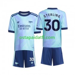 Arsenal Lapset Kolmaspeli Jalkapallopaidat 2024-2025 Sterling 30 Lyhythihainen