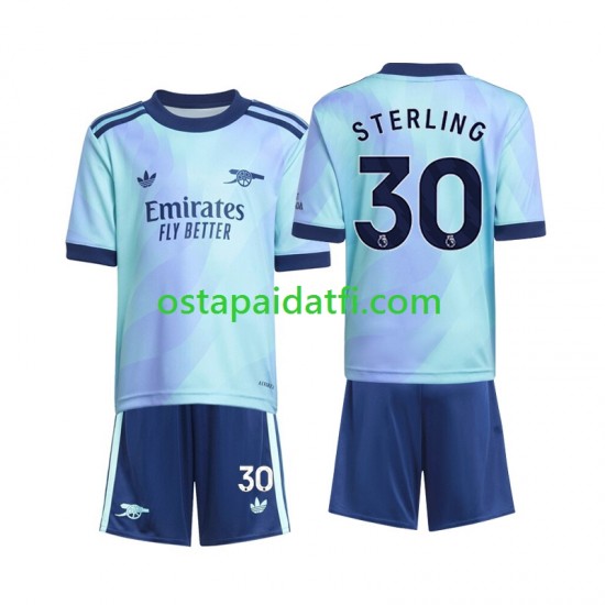 Arsenal Lapset Kolmaspeli Jalkapallopaidat 2024-2025 Sterling 30 Lyhythihainen