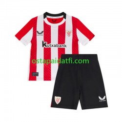Athletic Bilbao Lapset Kotipeli Jalkapallopaidat 2024-2025 Lyhythihainen