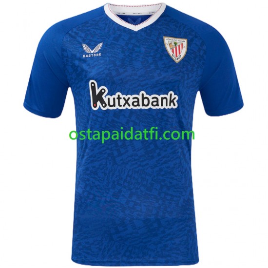 Athletic Bilbao Miehet Vieraspeli Jalkapallopaidat 2024-2025 Williams JR 10 Lyhythihainen