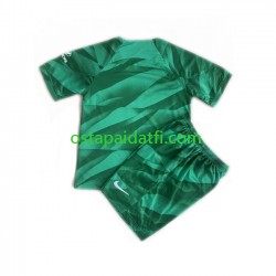 Atlético Madrid Lapset Maalivahdin Vieraspeli Jalkapallopaidat 2023-2024 Lyhythihainen