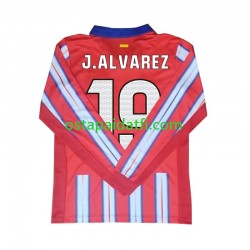 Atlético Madrid Miehet Kotipeli Jalkapallopaidat 2024-2025 Julian Alvarez 19 Pitkähihainen