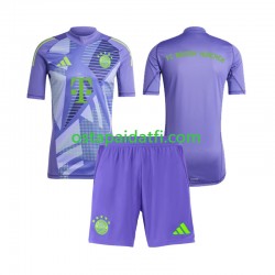 FC Bayern München Lapset Maalivahdin Vieraspeli Jalkapallopaidat 2024-2025 Lyhythihainen