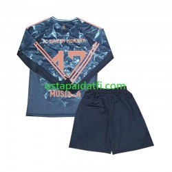 FC Bayern München Lapset Vieraspeli Jalkapallopaidat 2024-2025 Musiala 42 Pitkähihainen