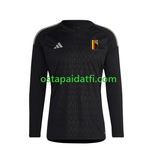 Belgia Miehet Maalivahdin Vieraspeli Jalkapallopaidat 2022 Pitkähihainen