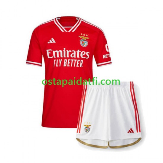 Benfica Lapset Kotipeli Jalkapallopaidat 2023-2024 Lyhythihainen