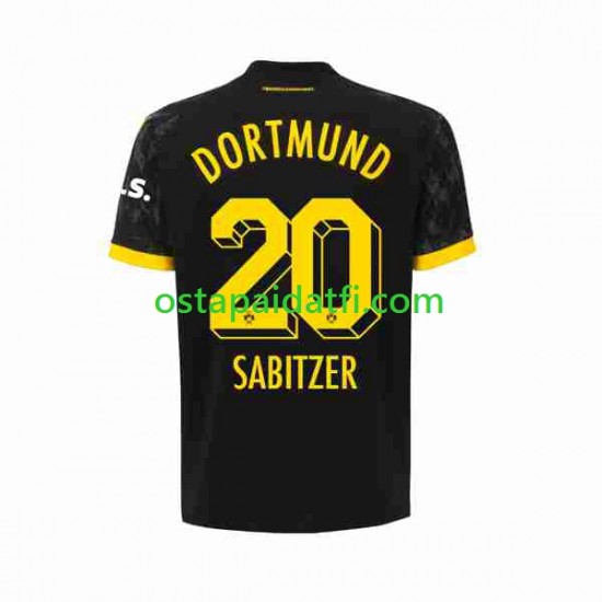 Borussia Dortmund Miehet Vieraspeli Jalkapallopaidat 2023-2024 Marcel Sabitzer 20 Lyhythihainen
