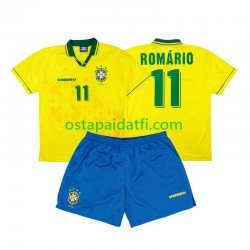 Brasilia Lapset Retro Kotipeli Jalkapallopaidat Romario 11 1994 Lyhythihainen