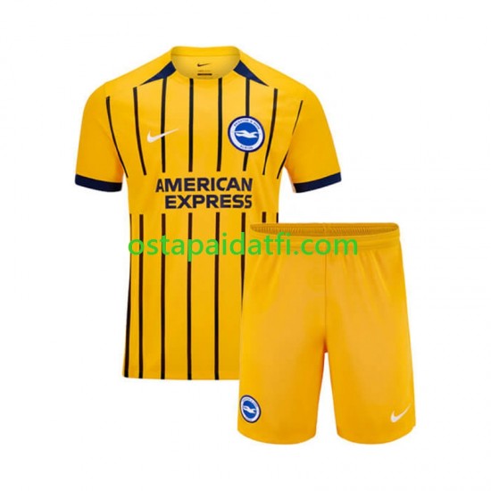 Brighton Hove Albion Lapset Vieraspeli Jalkapallopaidat 2024-2025 Lyhythihainen