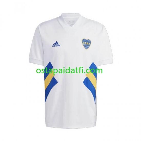 CA Boca Juniors Miehet Retro Kotipeli Jalkapallopaidat 2022-2023 Icon Lyhythihainen