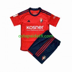 CA Osasuna Lapset Kotipeli Jalkapallopaidat 2023-2024 Lyhythihainen