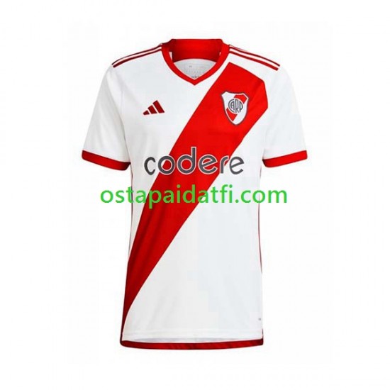 CA River Plate Miehet Kotipeli Jalkapallopaidat 2023-2024 Lyhythihainen