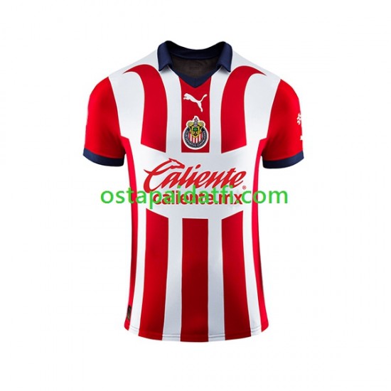CD Guadalajara Miehet Kotipeli Jalkapallopaidat 2023-2024 Lyhythihainen