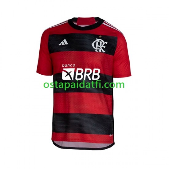 CR Flamengo Miehet Kotipeli Jalkapallopaidat 2023-2024 Lyhythihainen