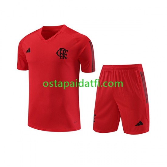 CR Flamengo Punainen 2023-2024 Traning Jersey and Shorts
