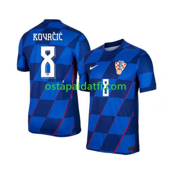 Kroatia Miehet Vieraspeli Jalkapallopaidat EM 2024 Mateo Kovacic 8 Lyhythihainen