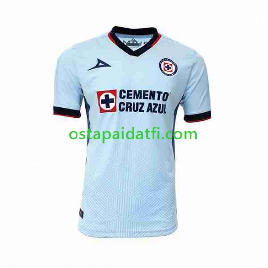 Cruz Azul Miehet Vieraspeli Jalkapallopaidat 2023-2024 Lyhythihainen