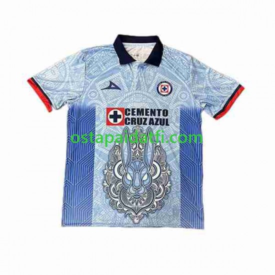 Cruz Azul Miehet Vieraspeli Jalkapallopaidat 2023-2024 Day of the Dead Lyhythihainen