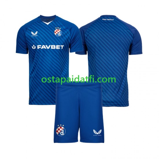 Dinamo Zagreb Lapset Kotipeli Jalkapallopaidat 2024-2025 Lyhythihainen