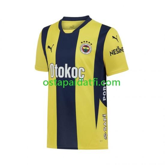 Miehet Kotipeli Jalkapallopaidat 2024-2025 Fenerbahce Lyhythihainen