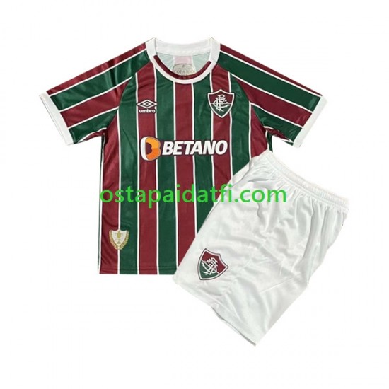 Fluminense Lapset Kotipeli Jalkapallopaidat 2023-2024 Lyhythihainen