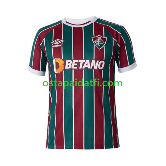 Fluminense Miehet Kotipeli Jalkapallopaidat 2023-2024 Lyhythihainen