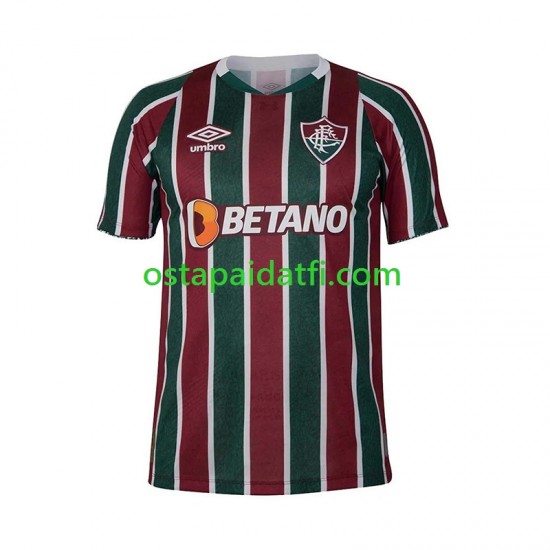 Fluminense Miehet Kotipeli Jalkapallopaidat 2024-2025 Lyhythihainen