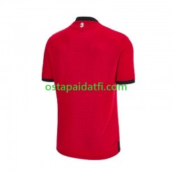 Miehet Kolmaspeli Jalkapallopaidat EM 2024 Georgia Lyhythihainen