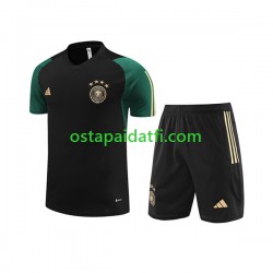 Saksa Musta 2023-2024 Traning Jersey and Shorts