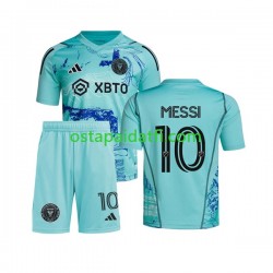 Inter Miami Lapset Kotipeli Jalkapallopaidat 2023-2024 Lionel Messi 10 Special Lyhythihainen