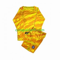 Inter Milan Lapset Maalivahdin Kotipeli Jalkapallopaidat 2023-2024 Pitkähihainen