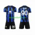 Inter Milan Lapset Kotipeli Jalkapallopaidat 2023-2024 Lukaku 90 Lyhythihainen