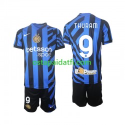 Inter Milan Lapset Kotipeli Jalkapallopaidat 2024-2025 Marcus Thuram 9 Lyhythihainen