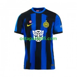 Inter Milan Miehet Kotipeli Jalkapallopaidat 2023-2024 Transformers Lyhythihainen