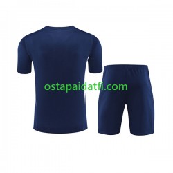 Italia Laivastonsininen 2023-2024 Traning Jersey and Shorts