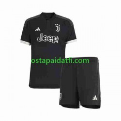 Juventus Lapset Kolmaspeli Jalkapallopaidat 2023-2024 Lyhythihainen