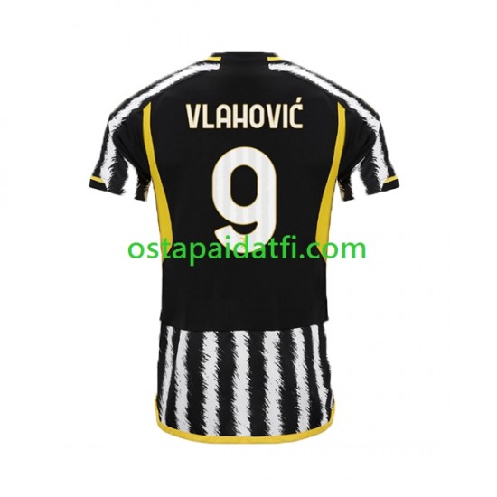Yhdysvallat Juventus Miehet Kotipeli Jalkapallopaidat 2023-2024 Dn Vlahovic 9 Lyhythihainen