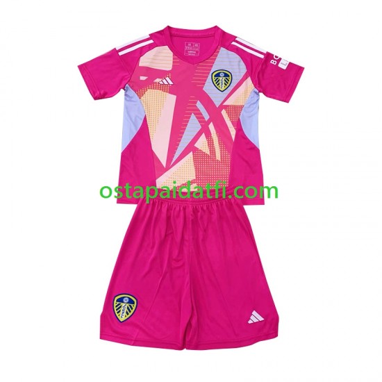 Leeds United Lapset Maalivahdin Kolmaspeli Jalkapallopaidat 2024-2025 Lyhythihainen