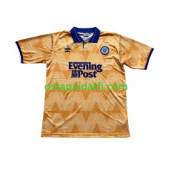 Leeds United Miehet Retro Vieraspeli Jalkapallopaidat 1991-1992 Lyhythihainen