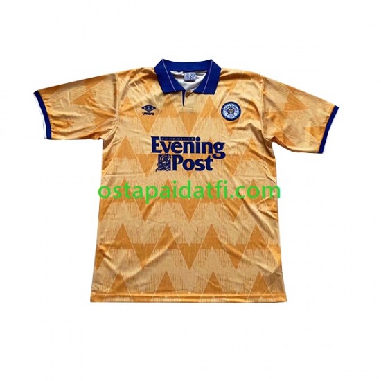 Leeds United Miehet Retro Vieraspeli Jalkapallopaidat 1991-1992 Lyhythihainen