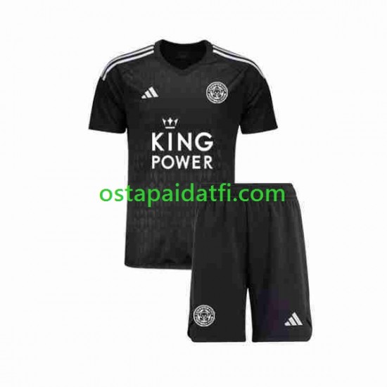 Leicester City Lapset Maalivahdin Kolmaspeli Jalkapallopaidat 2023-2024 Lyhythihainen