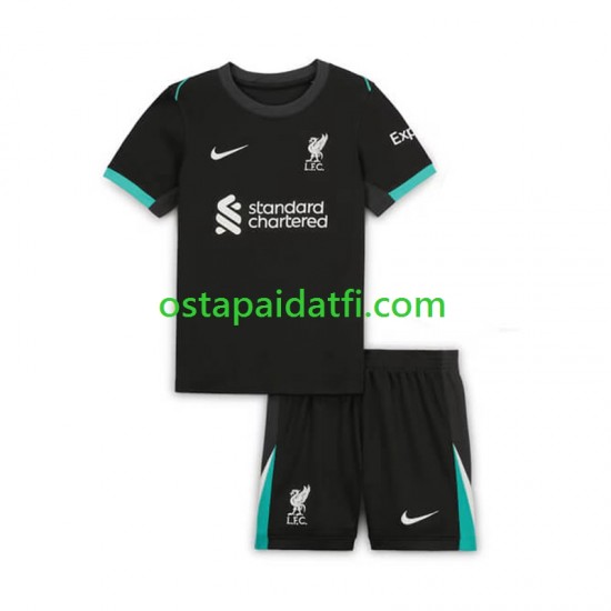 Liverpool Lapset Vieraspeli Jalkapallopaidat 2024-2025 Lyhythihainen