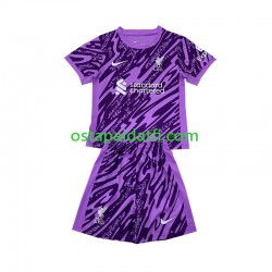 Liverpool Lapset Maalivahdin Kolmaspeli Jalkapallopaidat 2024-2025 Lyhythihainen